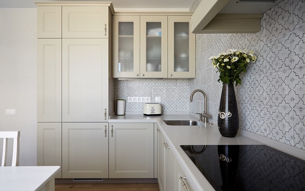 Кремовая кантри-кухня