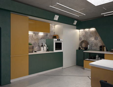 Желтая кухня в Южно-Сахалинске