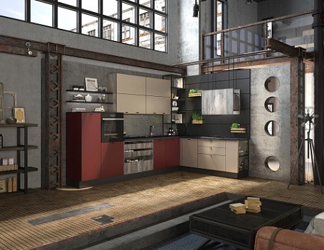 Темная кухня в Самаре