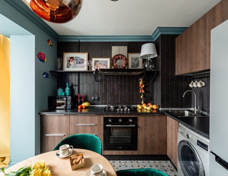 Темная кухня в Ростове-на-Дону