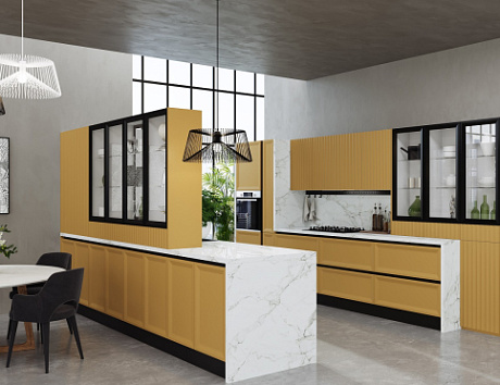 Желтая кухня в Казани