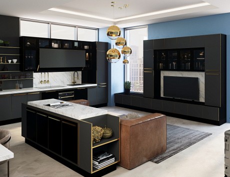 Темная кухня в Самаре