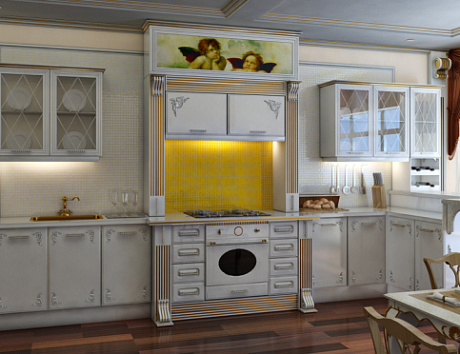 Серая кухня в Егорьевске