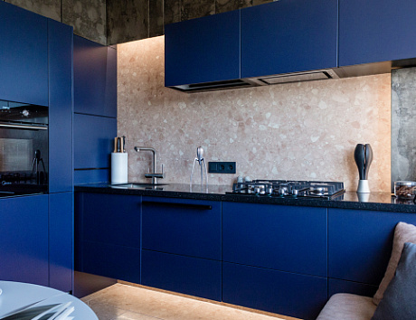 Синяя кухня в Обнинске