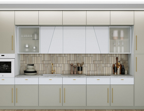 Кухни до потолка – современные модные тенденции