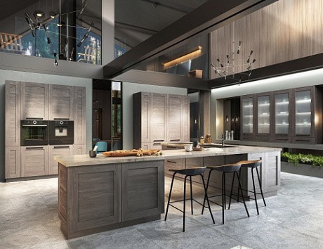 Темная кухня в Ростове-на-Дону