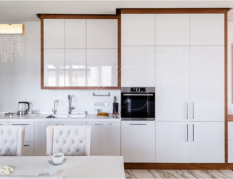 Белые кухни в современном стиле