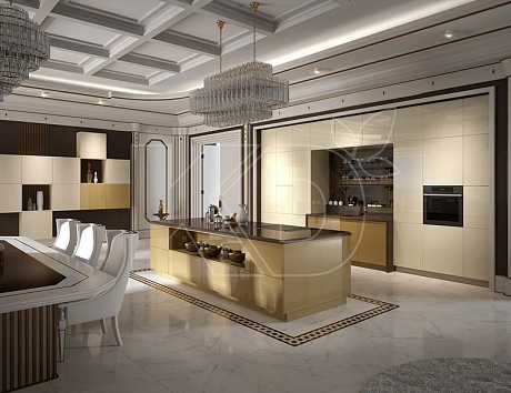 Интерьер кухни модерн