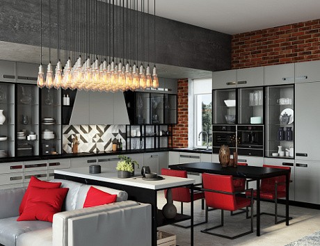 Темная кухня в Санкт-Петербурге