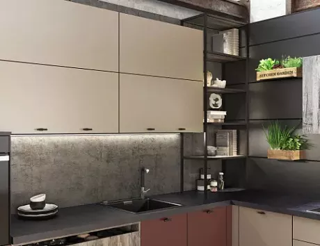 Красная кухня в Екатеринбурге