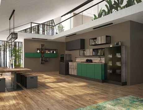 Кухня без ручек