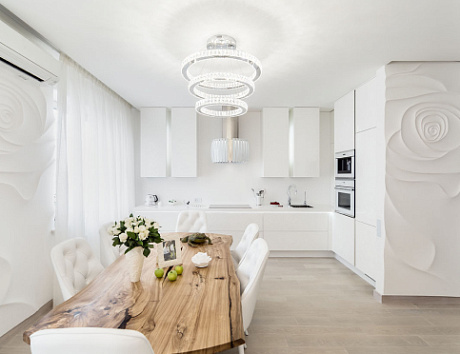 Белая кухня в Кирове