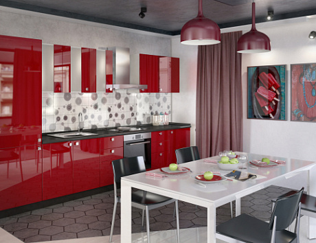 Красная кухня в Санкт-Петербурге