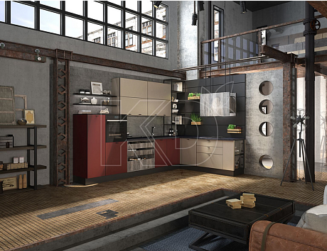 Недорогие угловые кухни МДФ