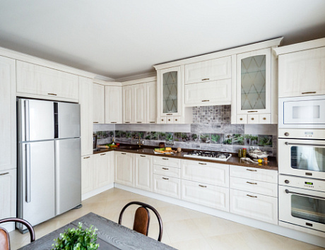 Бежевая кухня во Владикавказе