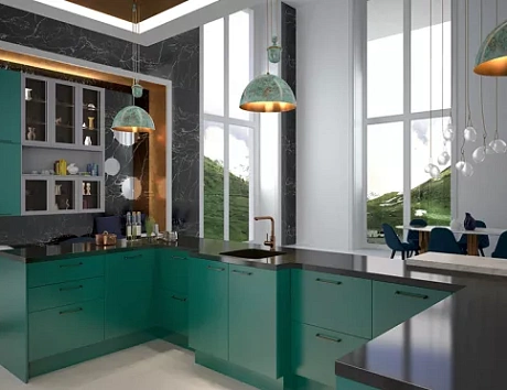 Темная кухня в Самаре