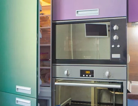 Фиолетовая кухня в Чите