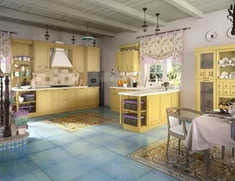 Современная дизайнерская кухня