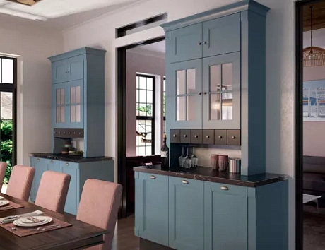 Синяя кухня в Тольятти
