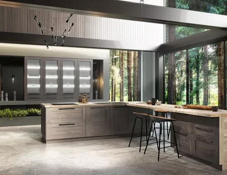 Коричневая кухня во Владикавказе