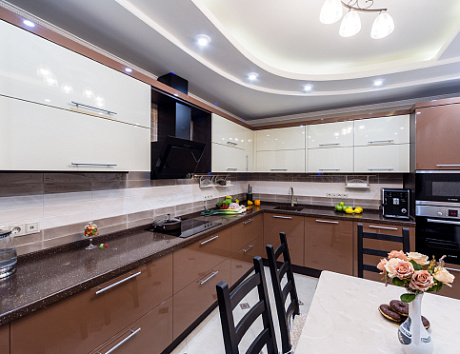 Глянцевая кухня в Ростове-на-Дону