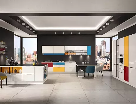 Красная кухня в Екатеринбурге