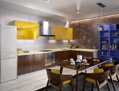 Желтая кухня в Анапе