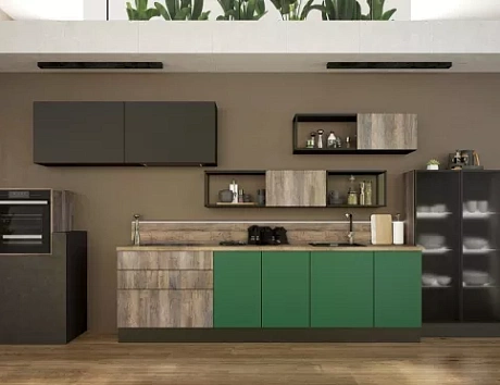 Коричневая кухня в Чите