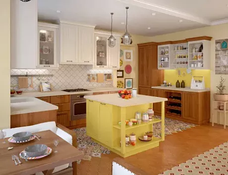 Желтая кухня в Нижнем Новгороде