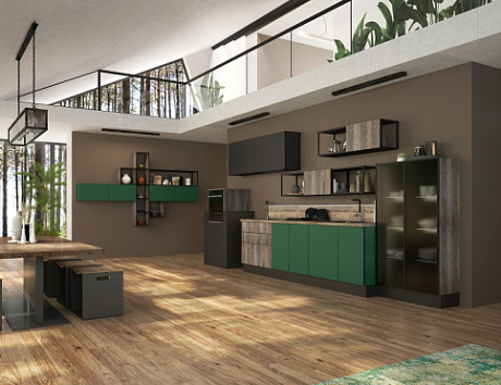 Шкафы с механизмом «Freefold»