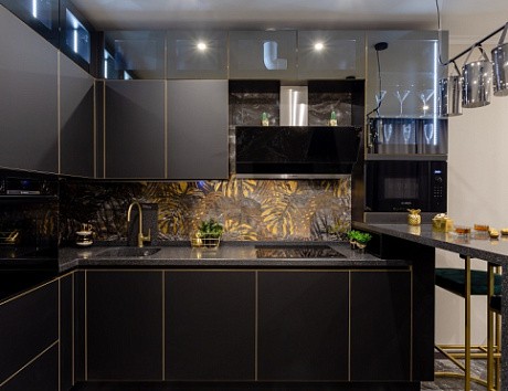 Черная кухня в Новосибирске