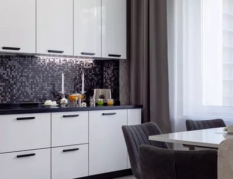 Глянцевая кухня в Анапе