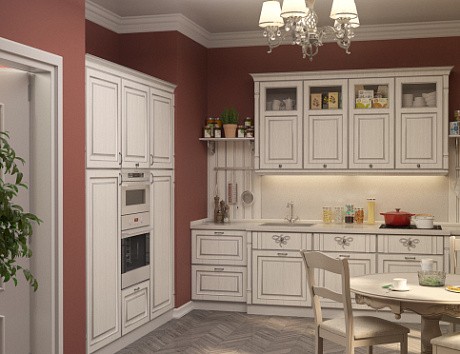 Стиль Кантри в кухонном пространстве