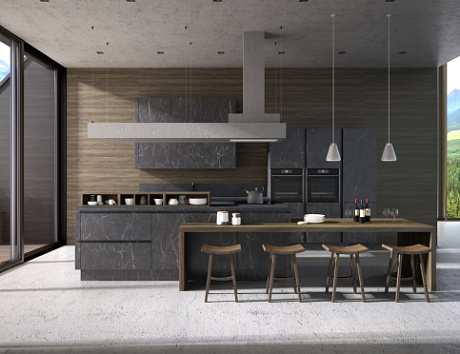 Выбор цвета кухонного гарнитура