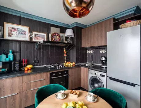 Темная кухня в Ростове-на-Дону