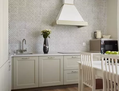 Бежевая кухня во Владивостоке