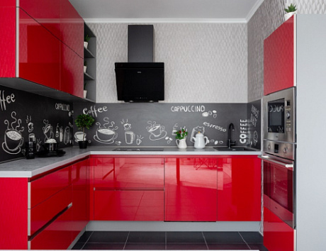 Кухни до потолка – современные модные тенденции