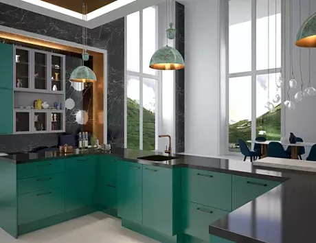 Темная кухня в Санкт-Петербурге