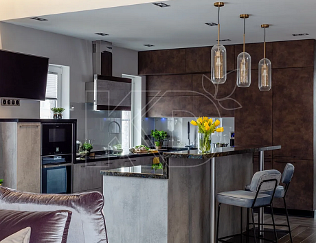 Интерьер кухни модерн