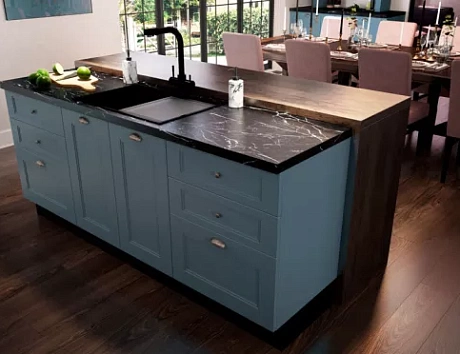 Синяя кухня