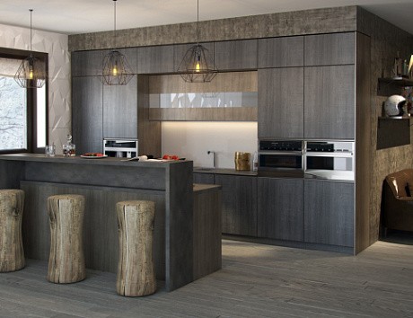 Темная кухня в Санкт-Петербурге