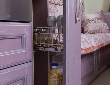 Фиолетовая кухня в Ярославле