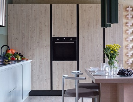 Бежевая кухня в Нальчике