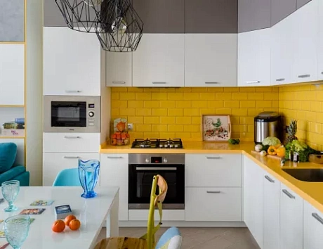 Серая кухня в Санкт-Петербурге