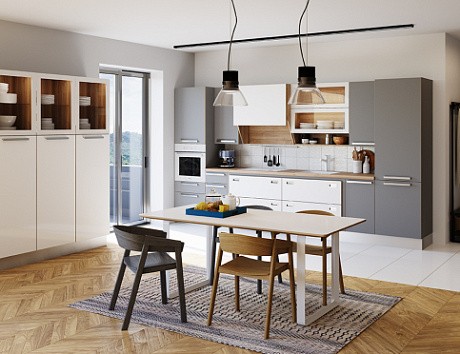 Прямые кухни