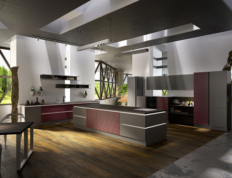 Кухни в стиле Хай-тек