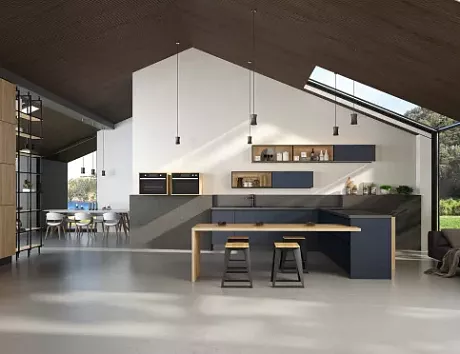 Синяя кухня в Обнинске