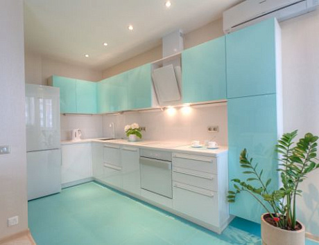 Глянцевая кухня